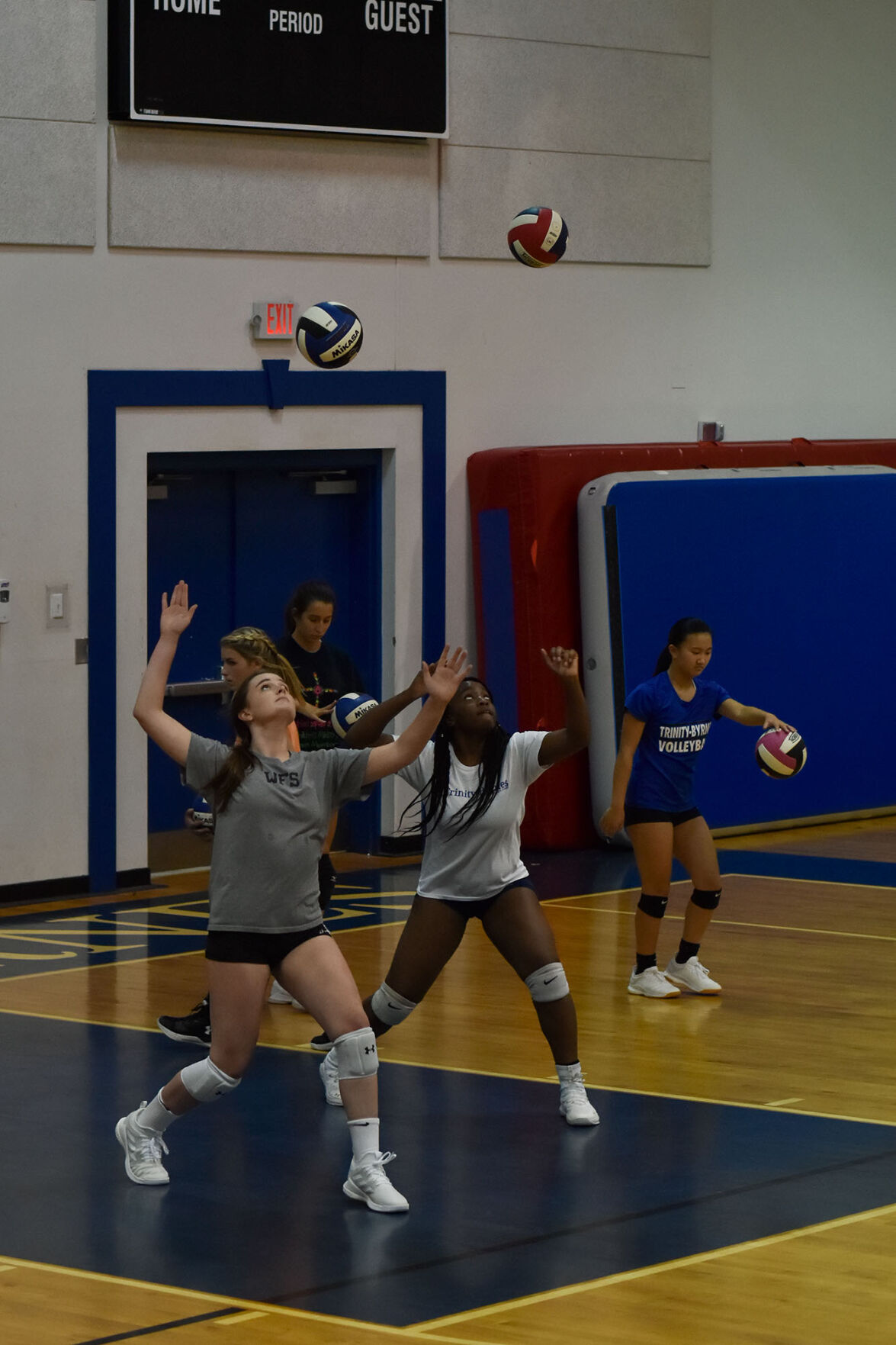 Trinity-Barnes Volleyball